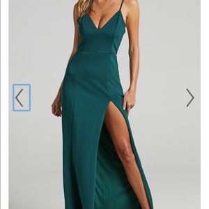 Dare to Dream Maxi Dress in Emerald